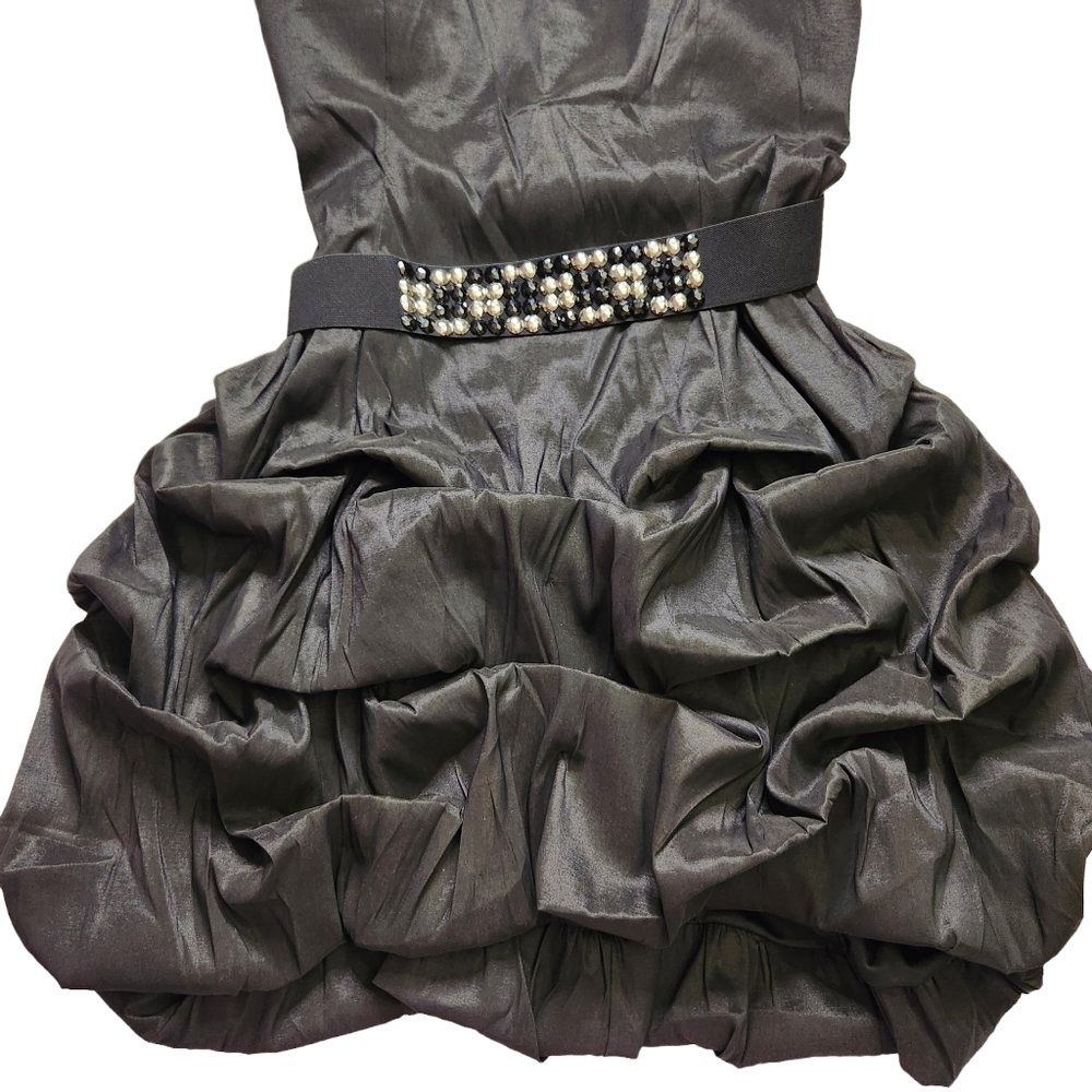 Torrid Black Hilo Pickup Strapless Formal Dress Plus Size 22 New Bubble Dress - Picture 6 of 10